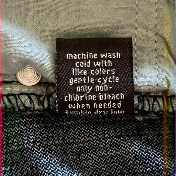 The Limited Blue Denim Wide Leg Jeans Woman Size 8 - Picture 5 of 10